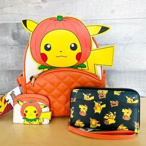 Pikachu Halloween Backpack Set